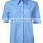 100%cotton short sleeve shirt for women