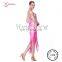 Latin sequin dress stage wear lovely pink 2015 L-11304