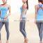 Ladies fashion yoga tops