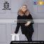 Top quality womens cheap faux fur jacket with fur collar