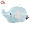 Wholesale custom design cheap stuffed soft cute Blue elephant microbead body pillow