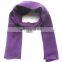 100% acrylic shawl for ladies promotional knitted scarf neck warmer bandelet plain color warm muffler winter neckerchief