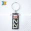 enamel with epoxy metal custom keychain car pressure