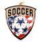 High quality 3D football custom sport metal medal medallion