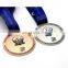 Wholesale custom die casting gold silver bronze plating competitive medals