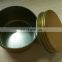 Metal Material and candle Use round candle tin