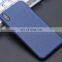 For iPhone 8 TPU Leather Ultra Thin Soft Back Protective Cover for Apple iPhone X