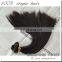 Free sample unprocessed no chemical remy human hair extension