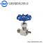 1/2'' NPT Rising Plug Stainless Steel 6000PSI Needle Valve Low Pressure