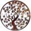 Beautiful Tree With Butterfly Metal Wall Art Sculpture Decor