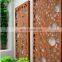 Corten Steel Balcony Laser Cutting Screen Decorative Panels