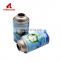 Aerosol spray tin can for deodorant body spray