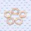 Injector copper washer 9001-850D Common Rail Injector Copper Washer 9001 850D  9001850D copper head gasket size 7.1*15*2.5 mm
