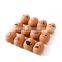 Amazon hot selling smart rubber egg toy/ funny emoji egg-shaped toy for dogs pet