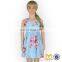 Girls Pink Flower Summer Dresses Children Fancy Boutique Dress 1-6 Years Old Baby Girls Dress