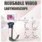 Good view field 2.5 inch LCD screen disposable or reusable blades video laryngoscope set