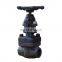 API 602 800lb 1500lb 2500lb Outside Screw Yoke Forged Steel Gate Valve With Wheel Handle