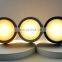 American modern bed side acrylic table lamp shade aluminium alloy eyes protected desk lamp with battery operated
