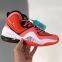 Кроссовки Nike Zoom Air Hyperfuse для женщин/мужчин красного и черного цвета