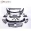 GLA class X156 to GLA45 style body kit for GLA200 GLA220 GLA260 to GLA45 with front bumper rear bumper grille