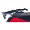 high quality carbon fiber rear trunk spoiler for Porsche 911 992 track spoiler for carrare 992