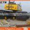 Amphibious excavator with Side pontoons+spuds suitable for 5m water max 13m arm