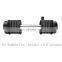 Wholesale Adjustable Dumbbell Fitness Neoprene Hex Rubber Coated Dumbbell Set For Strength Training Equipment