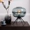 Nordic Simple Hand Blown Table Light Glass Transparent Bedroom Bedside Table Lamp