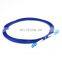 SC-LC 3m or Customized Pulling Eye Spiral Armored Fiber Optic Patch Cord Making Machine Product Line Simplex Duplex Jumper