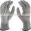 HY Cheap Abrasion Resistant PU Security Workplace Gloves