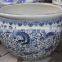 Luxury Large Jingdezhen Hand Painted Blue and White Ceramic Pot Planters