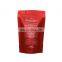 Custom design stand up pouch coffee bag with valve and zipper