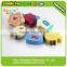 Cute Extruded rubber erasers for office stationery