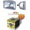 high quality 5'' square sealed beam light rainbow