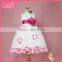 Flower Girl Dresses White And Red, Halter Neck Flower Girl Dresses for Young Girls