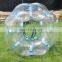 High density transparent inflatable soccer bubble bumper zorb ball