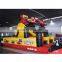 Popular crazy challenge sports games bouncy castle inflatable obstacle course