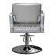 Reclining salon styling chairs white  barber chair vintage hairdressing chair frame shampoo unit