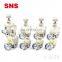 SNS IR Series pneumatic control regulating valve aluminum alloy air pressure precision regulator