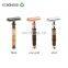 ecofriendly Engraved logo bamboo men used shaving razor