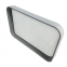 Ventana corredera de acero gris ecológica a medida para naves. Acepta embalaje y logotipo personalizados. Accesorio para barcos