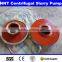 Abrasion resistant centrifugal slurry pump wet parts