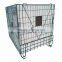 Metal industrial PET preform wire mesh container
