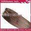wholesale  Natural Wave Brazilian Human Hair Thin Skin PU weft extension