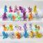 Small Toy Clear Plastic Animal Figurines Horses Kid toys Plastic Horses