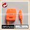 quality string seal tag, hang tag string, garment plastic seal tag/ Fluorescent orange string seal grape string lights