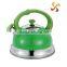 3.0L home useful drinkware of water kettle with colorful coating on body