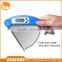 Digital LCD BBQ Thermometer Barbecue Foldable Cooking Food Probe Meat Kitchen Sensor Blue