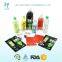 FDA EU standard colorfull calendar printing PVC shrink sleeve for glass bottle