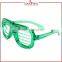 Laura Fairy Factory Direct Sell Colorful LED Party Sunglasses With Window Blinds